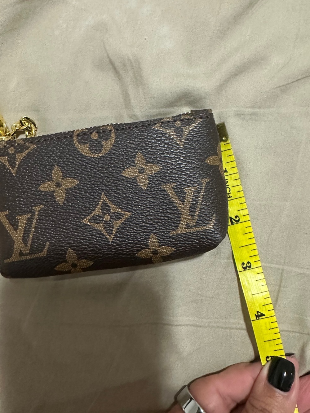 Fashion Monogram Trend Coin Purse and Bag Charm - Picture 6 of 6